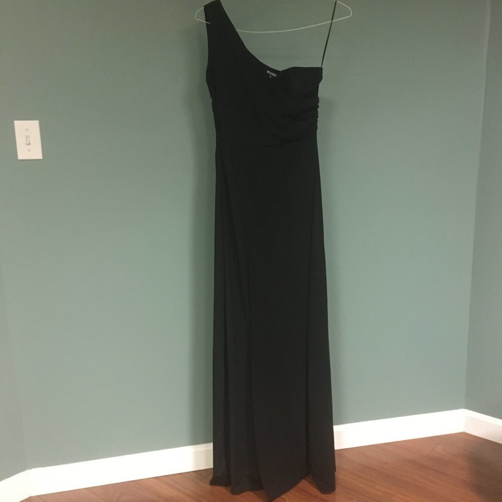 Black One Shoulder Dress